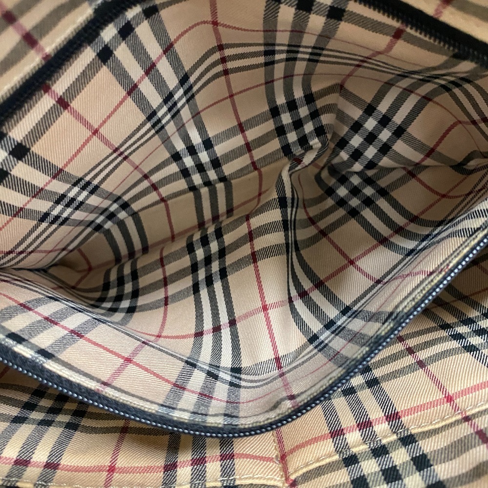 Burberry Nova Check Tote Bag Shoulder Laptop Black - Picture 11 of 11